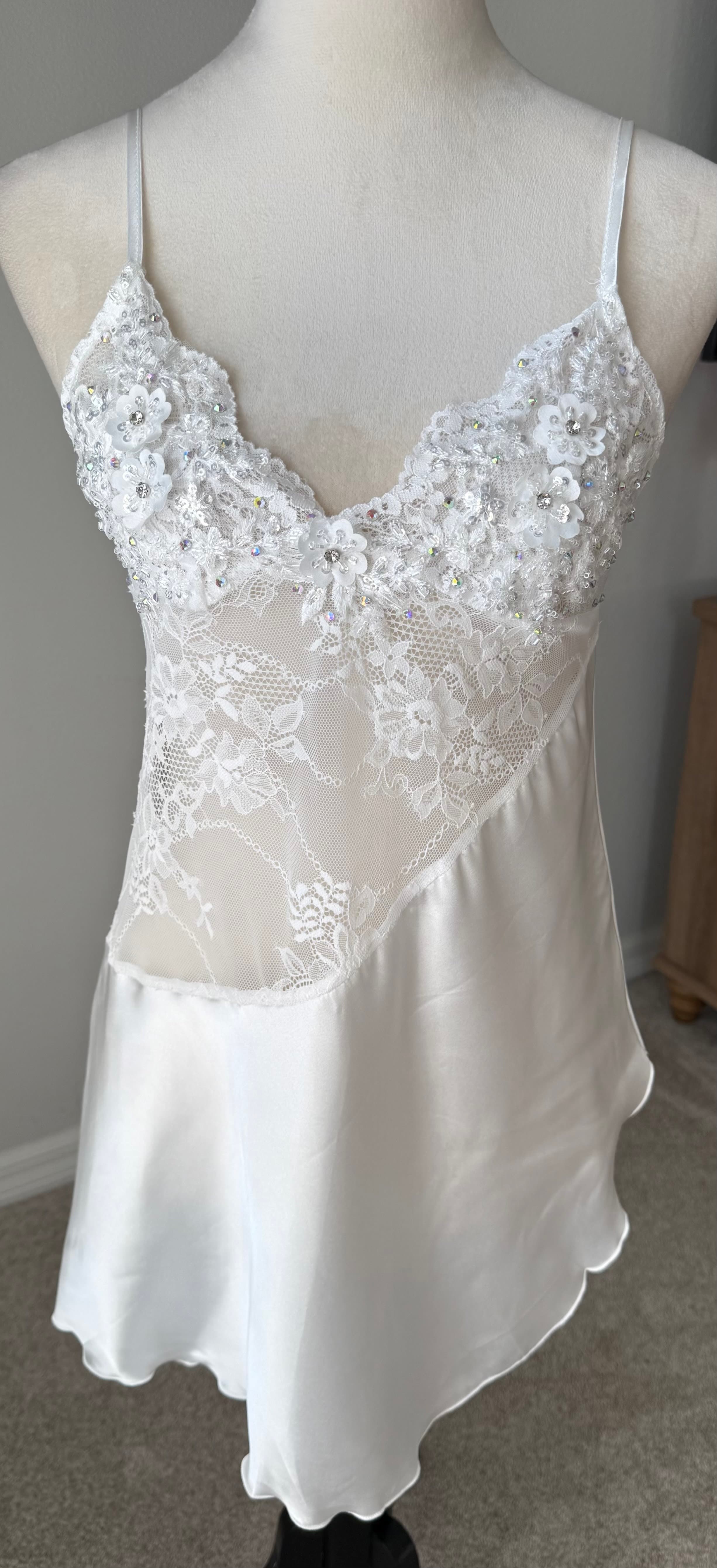 White Slip Dress